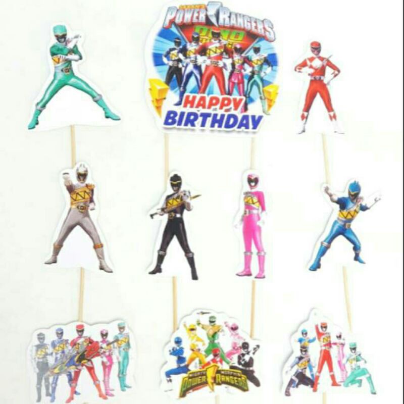 Jual topper toper hiasan kue cake ulang tahun happy birthday karakter ...