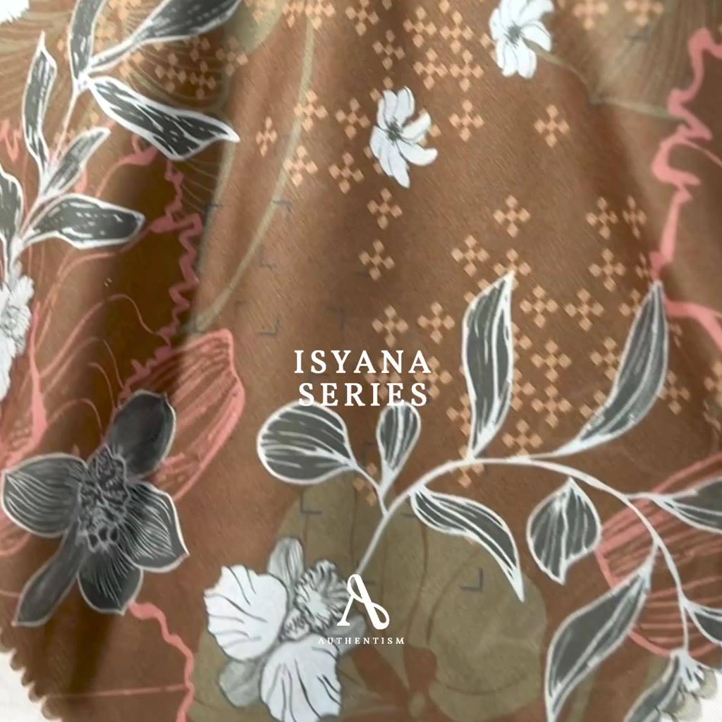 Jual AUTHENTISM ID | Isyana Series - Kerudung Segi Empat Motif Voal ...