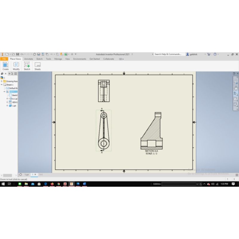 Jual Joki gambar teknik manual, inventor, solidwork, autocad | Shopee ...