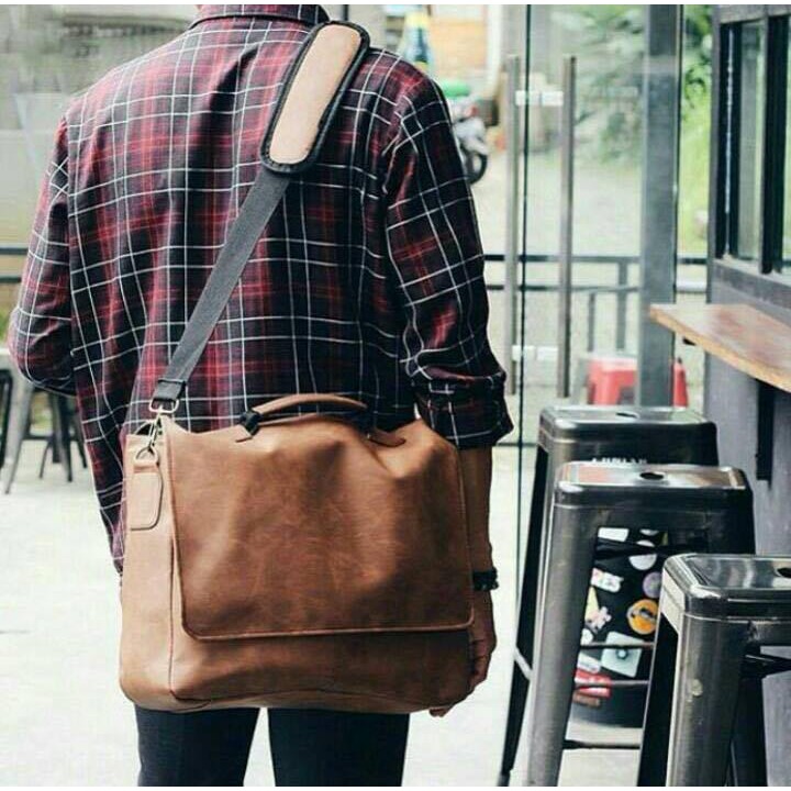 Jual TAS KULIT SELEMPANG/KERJA PRIA | Shopee Indonesia