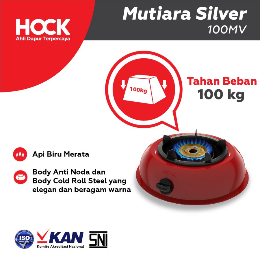 Jual Kompor Gas Hock Mutiara Silver Mv Mv Tungku