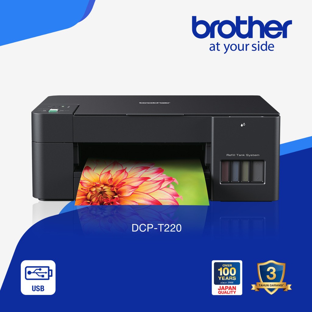 Jual Printer Brother DCPT220 Inkjet Multifunction Printer NEW