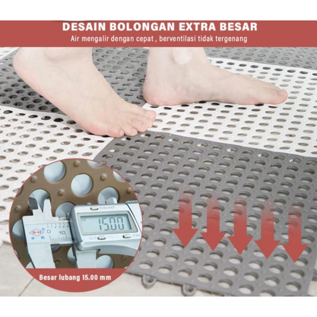 [UNIK88] Anti slip mat Karpet Anti Slip Kamar Mandi Anti Licin Serbaguna | AutoStock