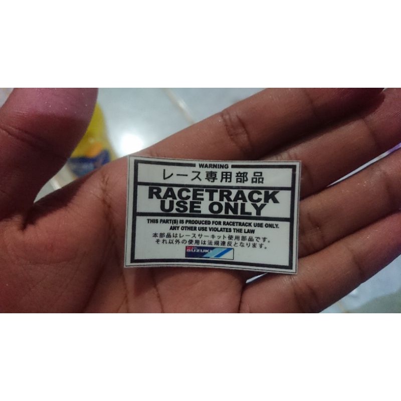 Jual Sticker-Stiker-Decal-Tempelan-Logo-Label Rangka-Sasis Motor Race ...