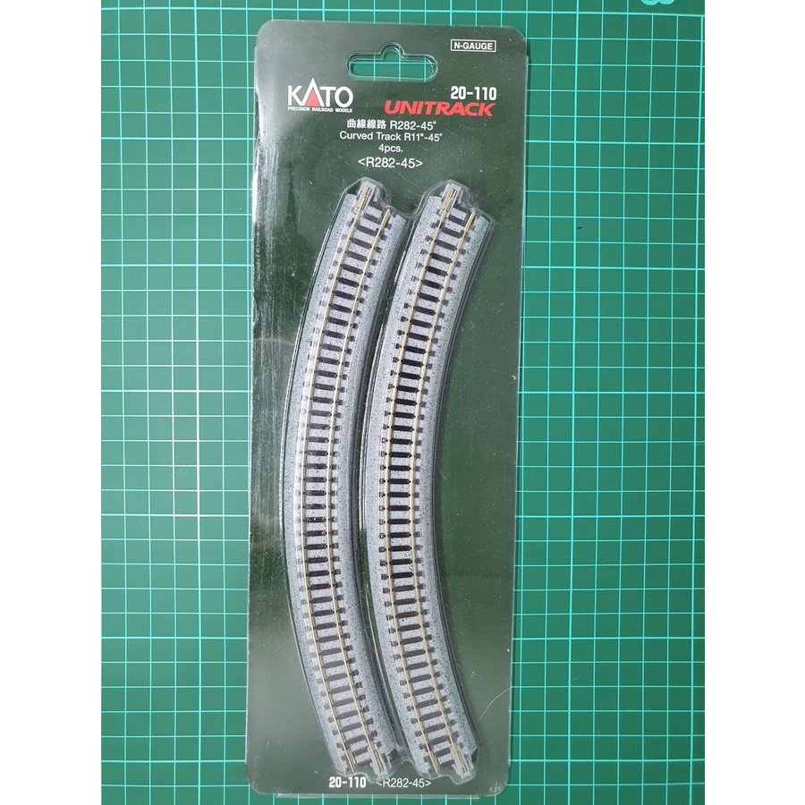 Jual KATO Unitrack Curved Track R28245 N Scale Kereta Api Model