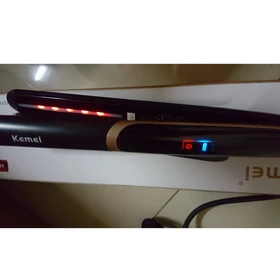 KEMEI KM 2219 INFRARED Catok Rambut Perfect Curly Lurus 01 113 Km