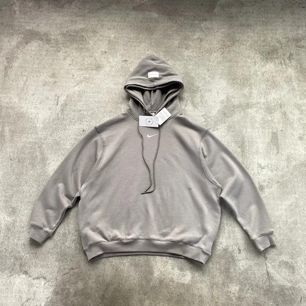 Nike fear of god double hoodie sale