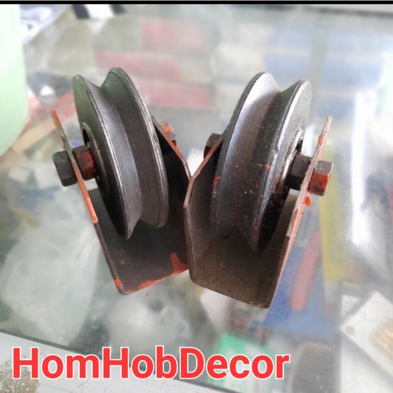 Jual Roda Pagar Besi U/V 80mm | Shopee Indonesia