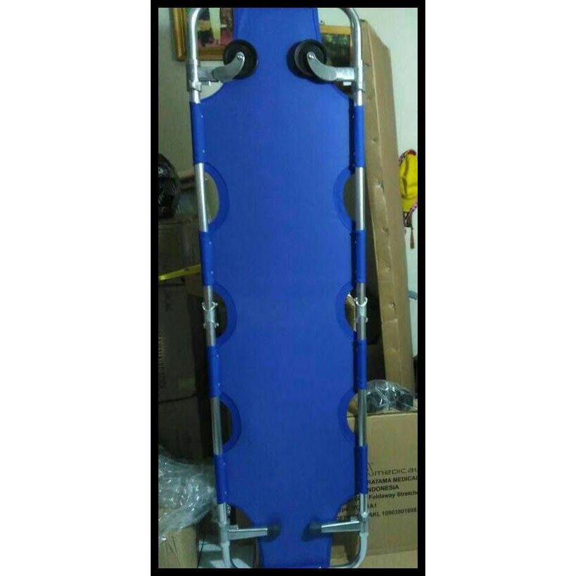 Jual Gea Ydc 1a1 Tandu Lipat Plus Roda Folding Stretcher Shopee