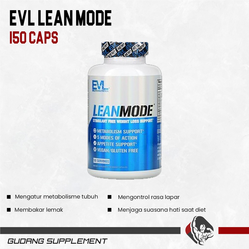 Jual EVL lean Mode 150 Caps Fat Burner Evl Leanmode Fatburn Shopee