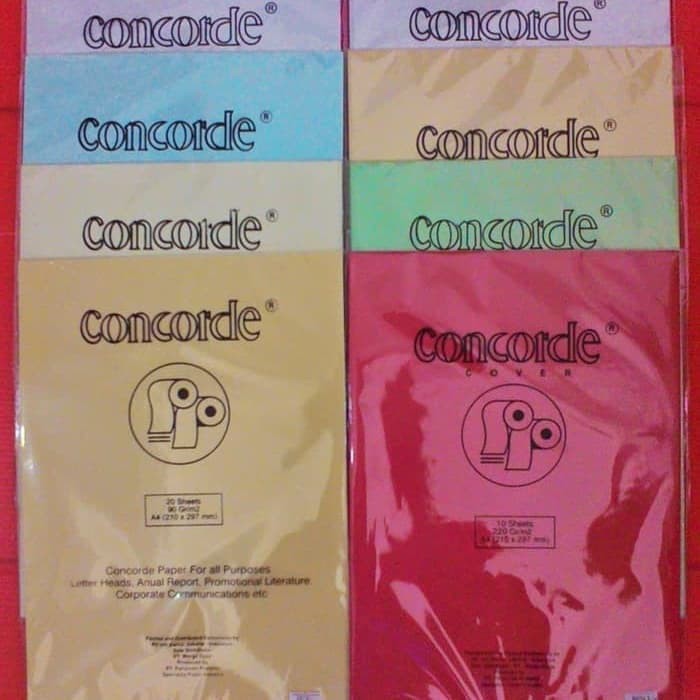 Jual kertas concorde | Shopee Indonesia