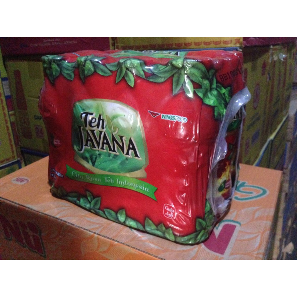 Jual Teh Javana Botol 350ml Dus | Shopee Indonesia