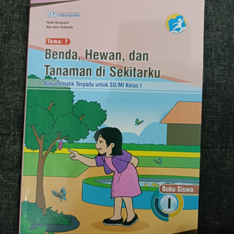 Jual Harga Satuan Buku Siswa Tematik Kelas 1 Sd Mi Semester 2 Tema 5 8