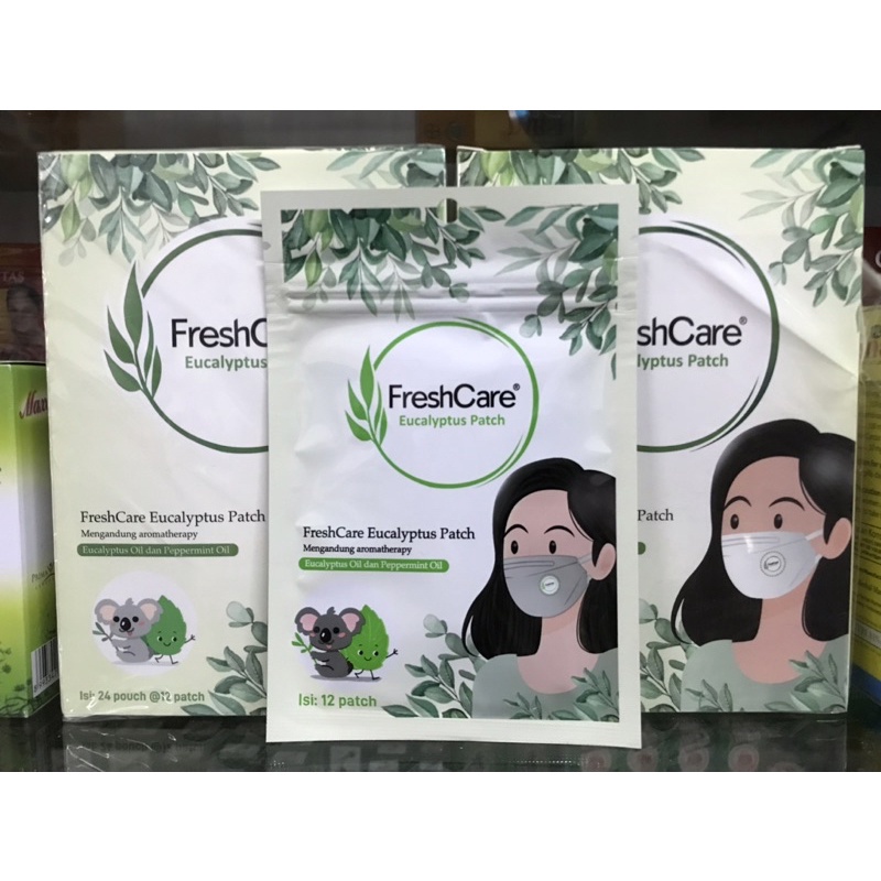 Jual Freshcare Eucalyptus Patch / Sticker Tempel / Sticker Masker ...