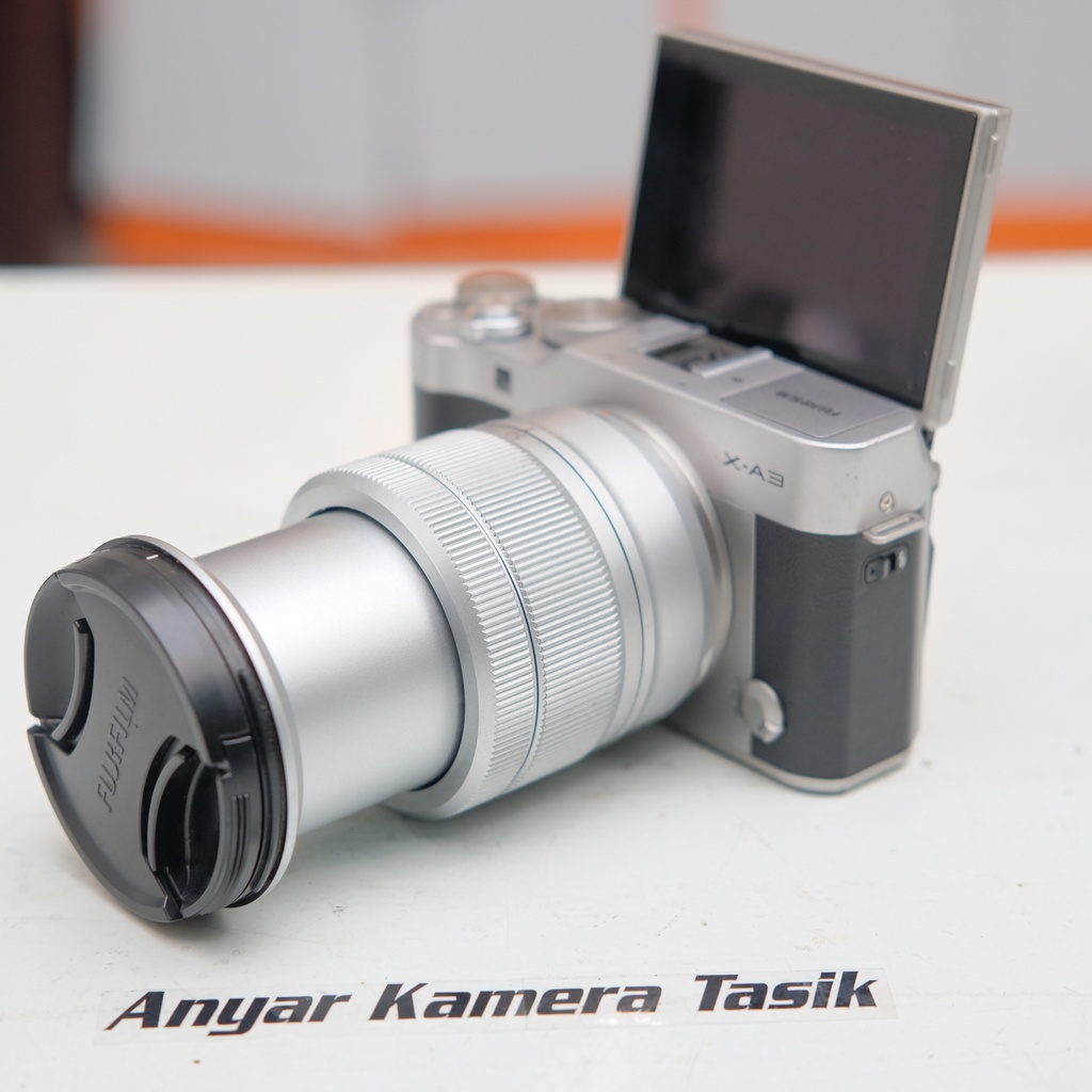 Jual kamera FUJI FILM XA3 XA-3 16-50MM FULLSET MURAH MIRORRLESS