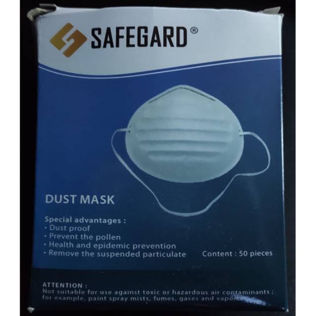 Jual Masker Safegard 1 Box (50 pcs) | Shopee Indonesia