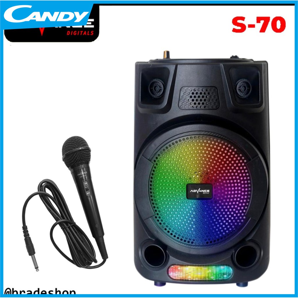 Jual Speaker Advance S Free Mic Speaker Portable Speaker Bluetooth Speaker Murah