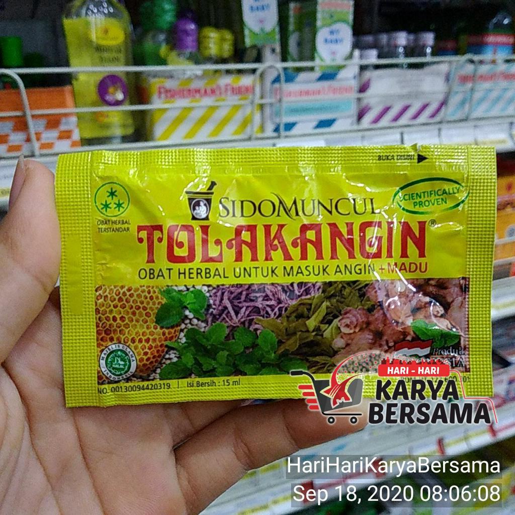 Jual Sidomuncul Tolakangin Tolak Angin Cair Herbal 15ml Shopee Indonesia