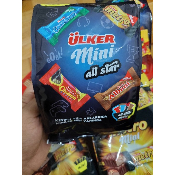 Jual COKLAT ULKER MINI TURKI | ULKER MINI ALL STAR FROM TURKI HALAL ...