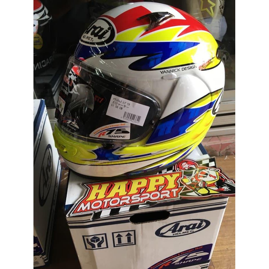 Jual HELM ARAI QUANTUM J AEGERTER JAPAN SIZE M L XL ORIGINAL JAPAN