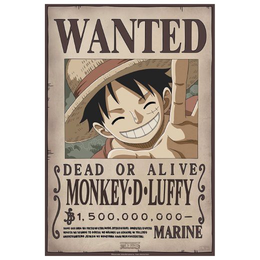 Anime One Piece Wanted Wallpaper Dead Or Alive Monkey D Luffy Shanks  Marshall D Teach Buggy Posters Figure Kids Room Decoration - AliExpress