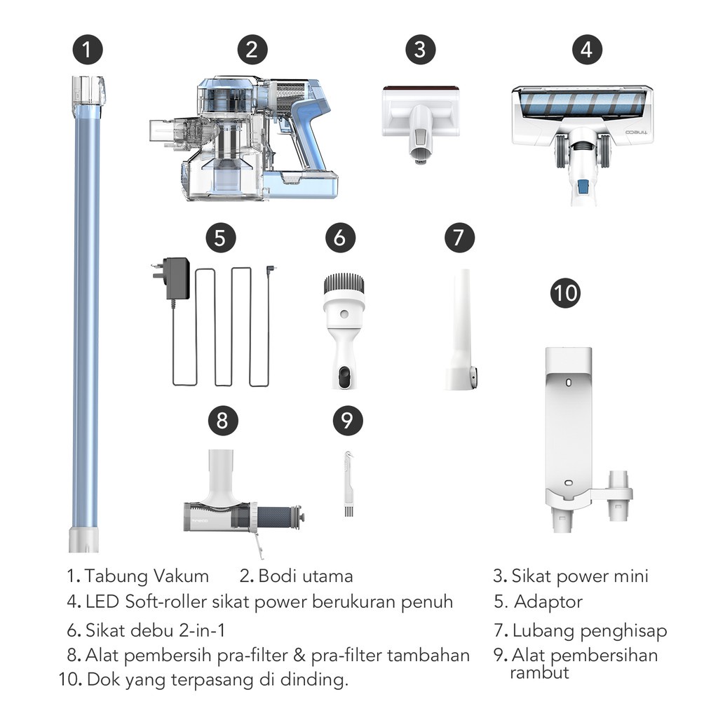 Jual promo murah Tineco A11 Hero Ultra Powerful Cordless Stick Handheld