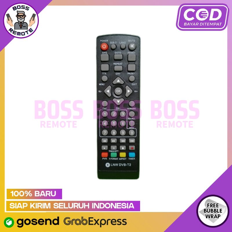 Jual REMOTE SET TOP BOX DVB-T2 MULTI, LUBY ADVANCE, DLL UNIVERSAL ...