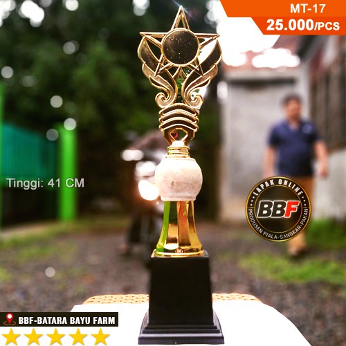 Jual Promo Trophy Piala Marmer Telor Onix Satuan Tinggi Cm