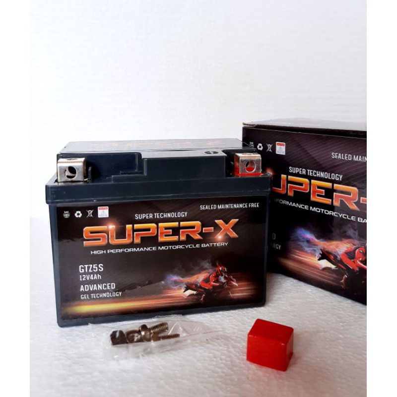 Jual AKI MOTOR HONDA BEAT KIRANA VARIO REVO AKI SUPER X GTZ5S AKI