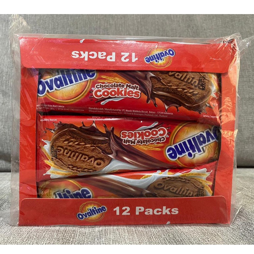 Jual Ovaltine Cookies Biskuit Box G Isi Shopee Indonesia