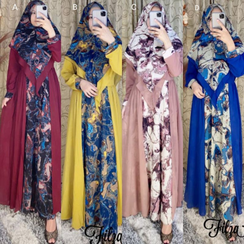 Jual Filza syar'i (siap kirim) | Shopee Indonesia