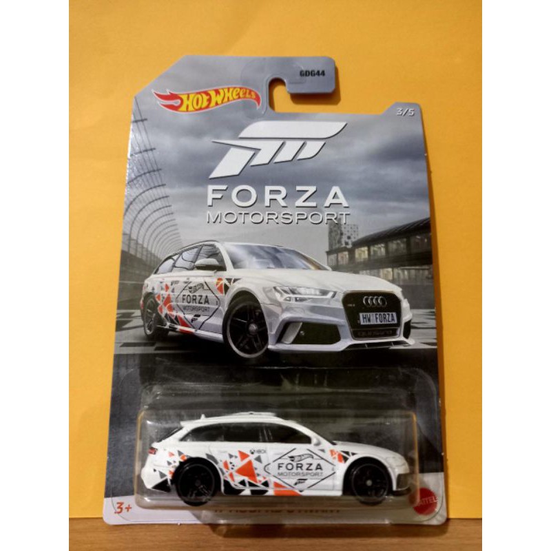 Hot Wheels FORZA MOTOR Die Cast Modellino Auto 17 AUDI RS 6 AVANT N° 24 Scala 1:64 - Lunghezza 7cm HVJ47 - Foto 8