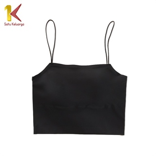 Tanktop Bra Seamless Ice Silk BH Tanpa Kawat Pakaian Dalam Wanita