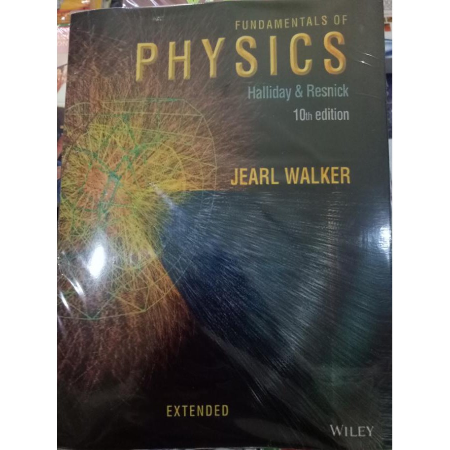 Jual Fundamental Of Physics Halliday & Resnick 10Th Edition Shopee
