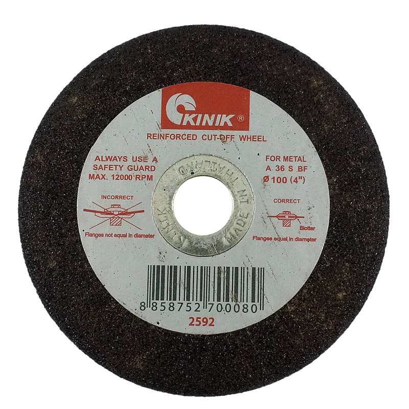 Jual Kinik Cutting Wheel 4 inch x 2 mm Mata Gerinda Batu Potong 1 dus ...