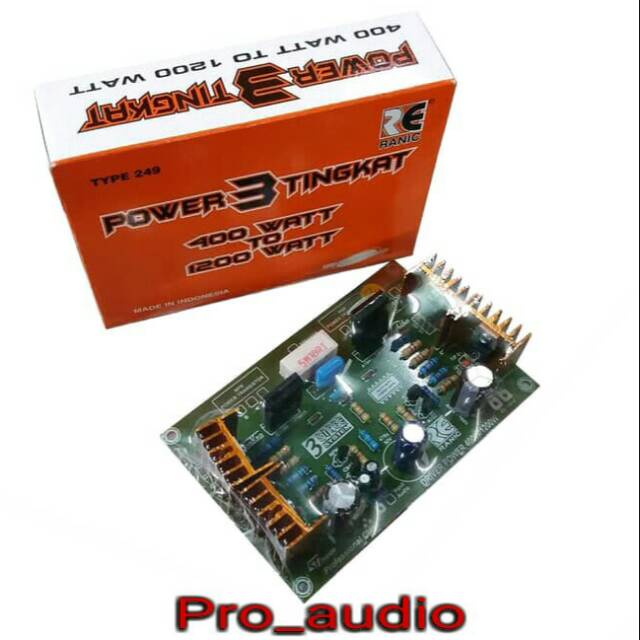 Jual Kit Driver Power Amplifier 3 tingkat mono | Shopee Indonesia