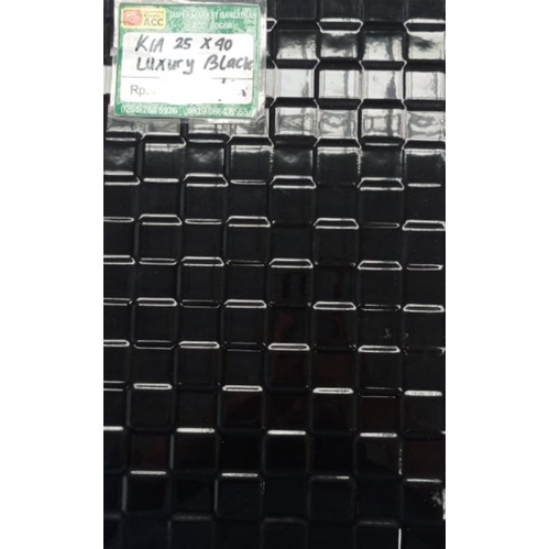 Jual keramik KIA 25X40 LUXURY BLACK - keramik dapur - keramik dinding