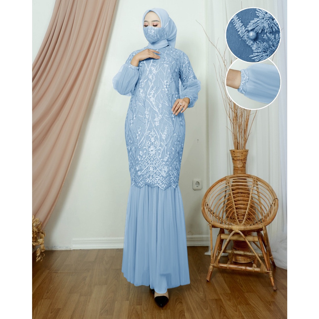 Jual (MODEL BARU) SIZE M,L,XL / GAMIS MARISKA / GAMIS DUYUNG TUTU ...