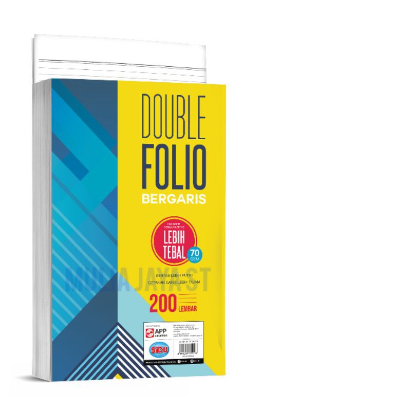 Jual Kertas Double Folio Bergaris 200 | Shopee Indonesia