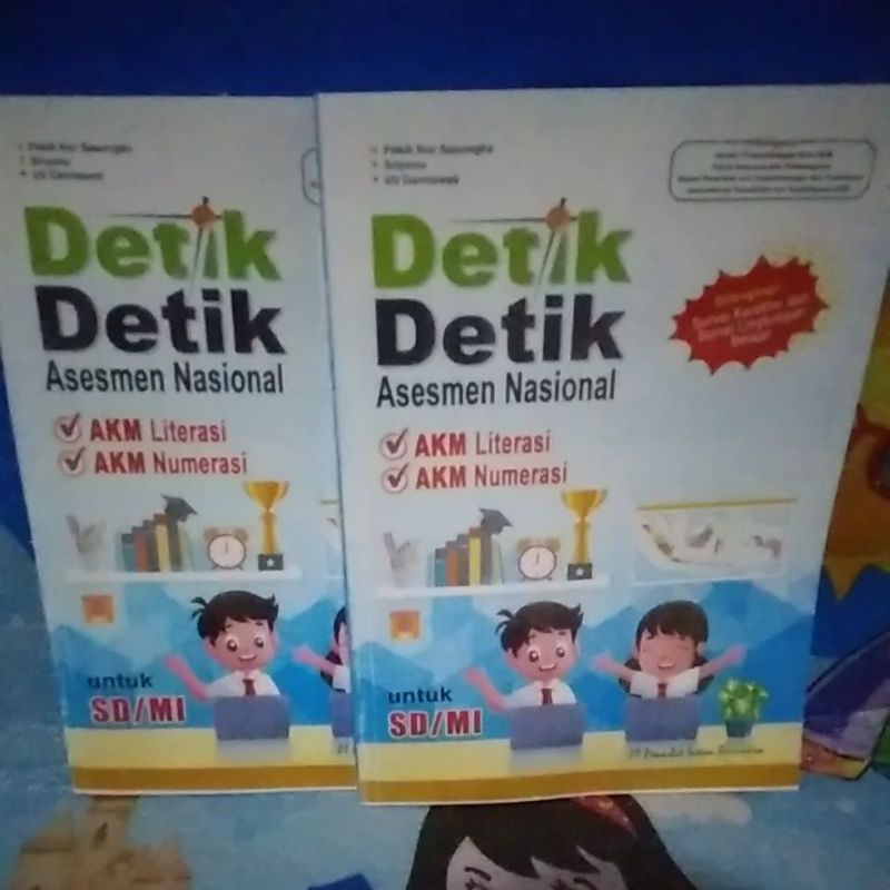 Jual detik detik asesmen Nasional AKM untuk SD & MI | Shopee Indonesia
