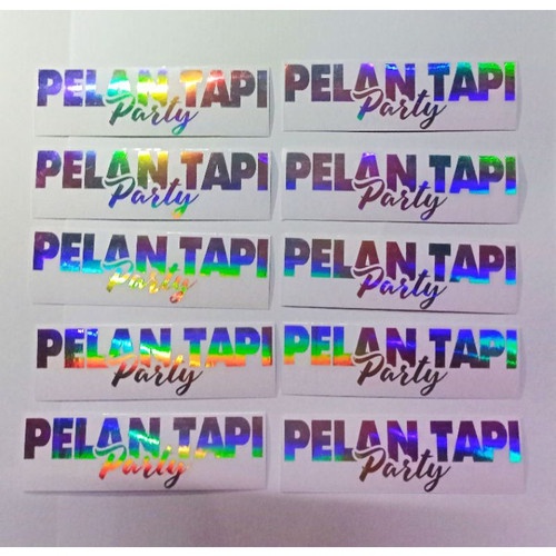 Jual Stiker PELAN tapi PARTY / STIKER VIRAL / TERBARU / TERLARIS ...