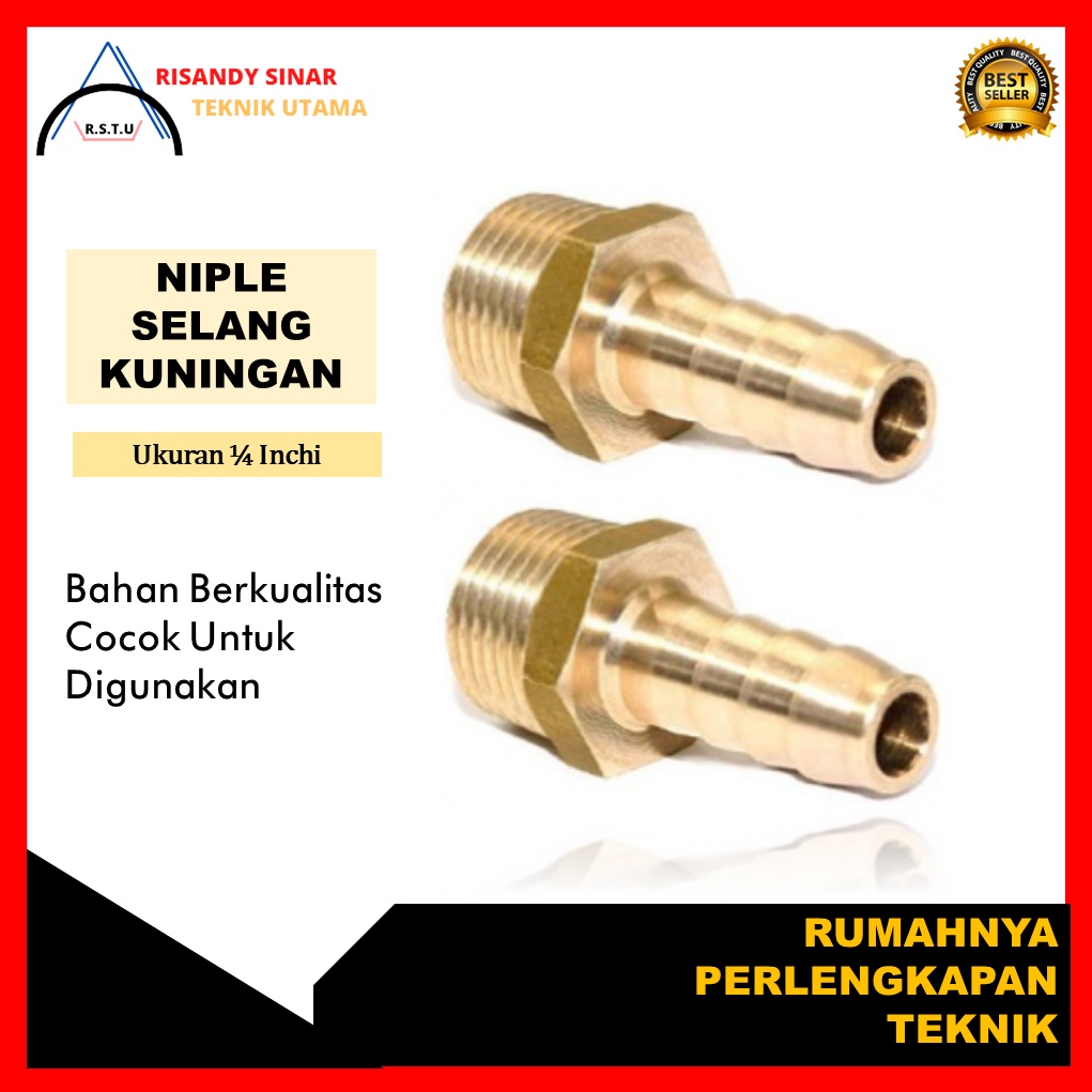 Jual Nipple Selang Kuningan Selang Kuningan Murah Penyambung Selang