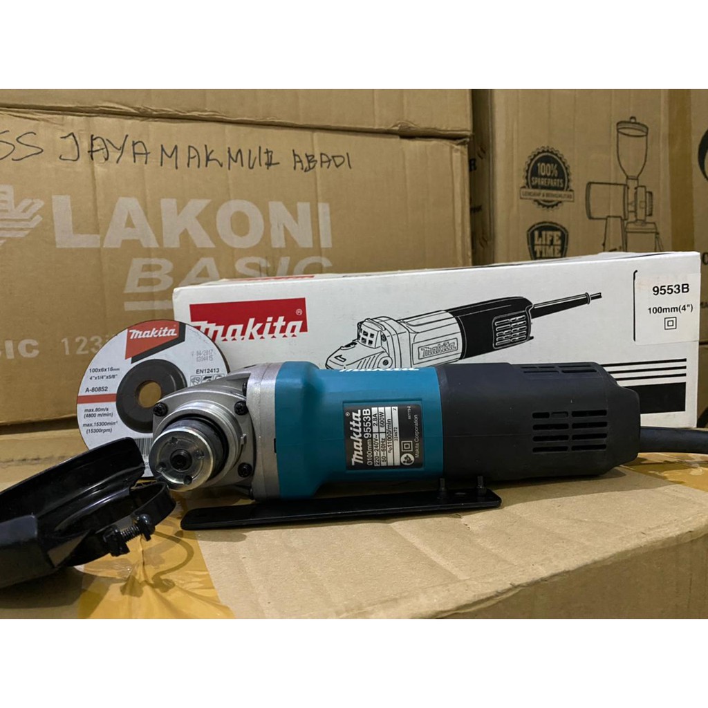 Jual Mesin Gerinda Gurinda Tangan Makita 9553B Angle Grinder Makita ...