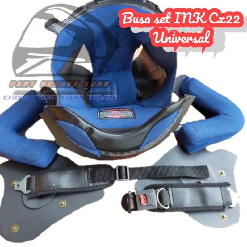 Jual Busa set INK CX 22 plus tali helm dan paku belah Busa set INK cx22 ...