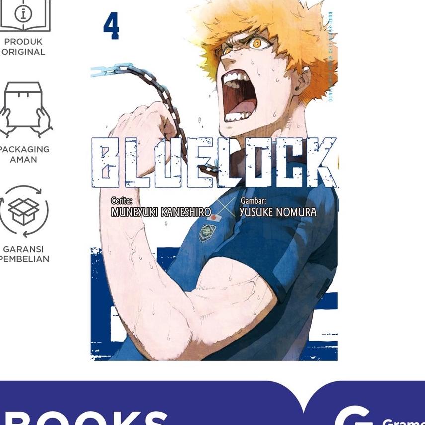 Blue Lock, Volume 4 by Muneyuki Kaneshiro, Yusuke Nomura