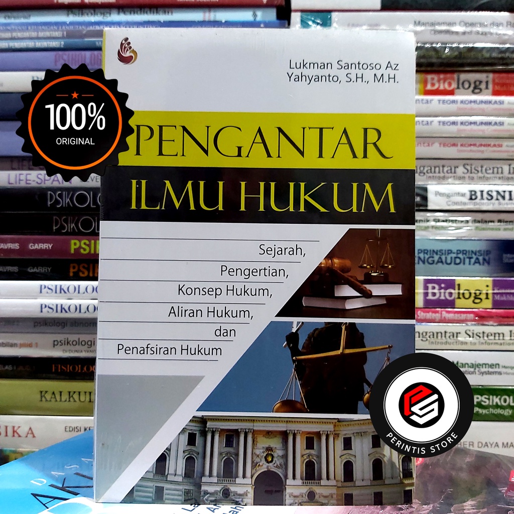 Jual Pengantar Ilmu Hukum Sejarah Pengertian Konsep Hukum - Lukman ...