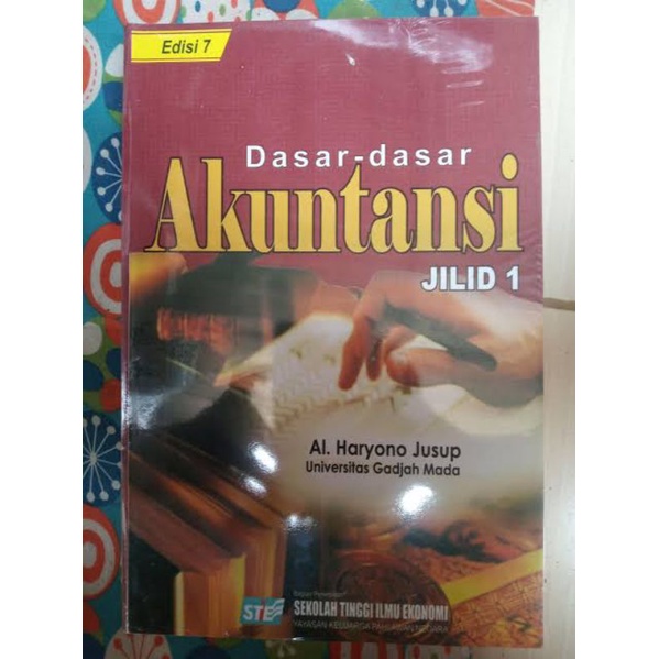 Jual Buku Dasar-Dasar Akuntansi Jilid 1 Edisi 7 Al. Haryono Jusup ...