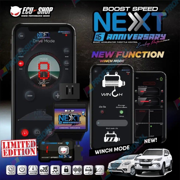 Jual LIMITED Piggyback Ecushop Boost Speed NEXT Anniv Fortuner Innova ...