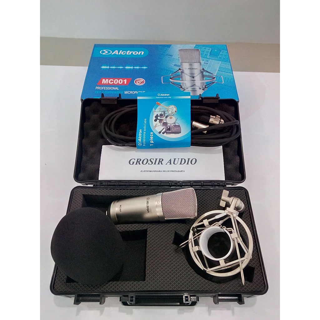 Jual ALCTRON MICROPHONE CONDENSER MC001 | Shopee Indonesia