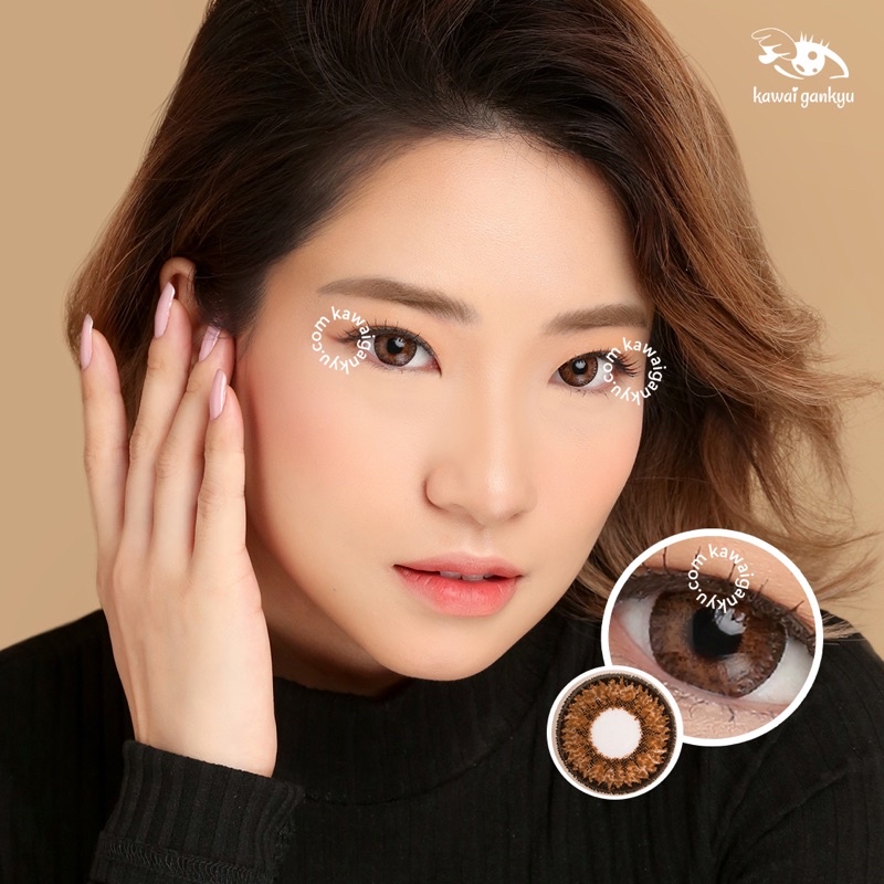 Jual Kawaigankyu Softlens Princess I Pear Brown Botol Setengah Pasang Shopee Indonesia